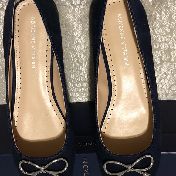 ADRIENNE VITTADINI 8M style Cavallo space blue color kidsuede Neiman Marcus. - Picture 9 of 15